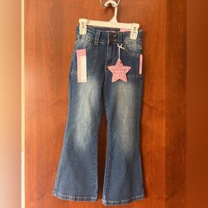 New GoGo Star Girls 6 High Rise Flare Jeans